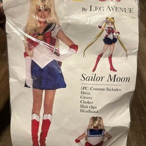 Leg Avenue Sailor Moon Costume - Blue, Red, White